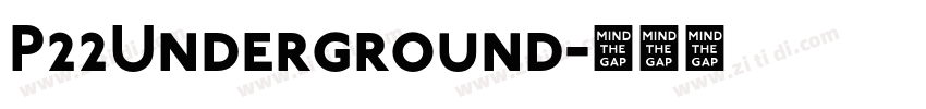 P22Underground字体转换