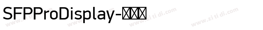 SFPProDisplay字体转换 SFPProDisplay字体转换
