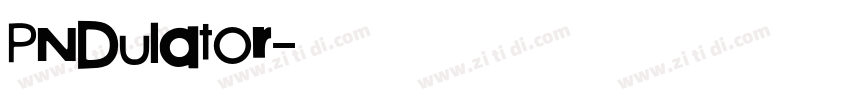 PNDulator字体转换