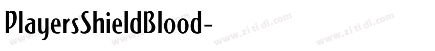 PlayersShieldBlood字体转换