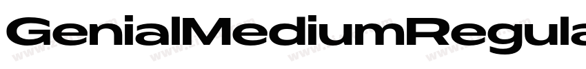 GenialMediumRegular字体转换 GenialMediumRegular字体转换