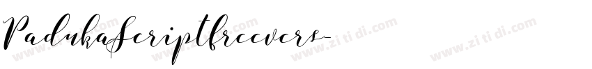PadukaScriptfreevers字体转换