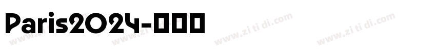 Paris2024字体转换