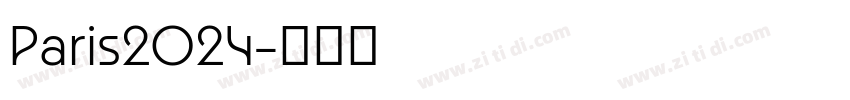 Paris2024字体转换