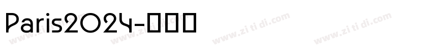 Paris2024字体转换