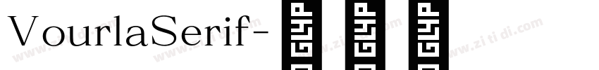 VourlaSerif字体转换