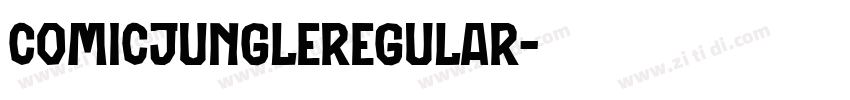 ComicJungleRegular字体转换