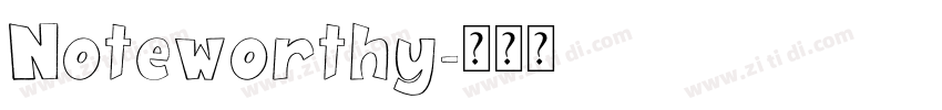 Noteworthy字体转换