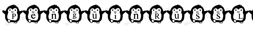 PenguinRussLight字体转换