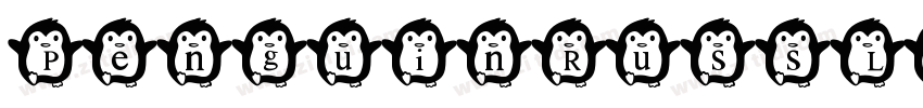 PenguinRussLight字体转换