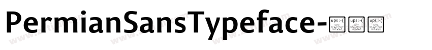 PermianSansTypeface字体转换 PermianSansTypeface字体转换