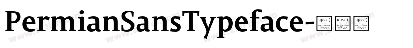 PermianSansTypeface字体转换 PermianSansTypeface字体转换