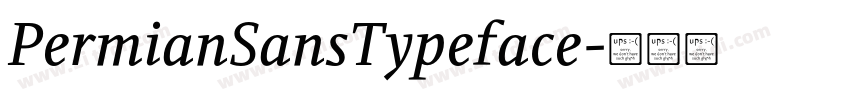PermianSansTypeface字体转换 PermianSansTypeface字体转换
