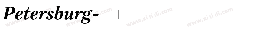 Petersburg字体转换 Petersburg字体转换