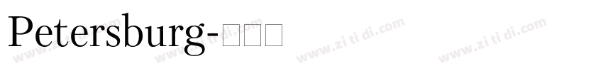 Petersburg字体转换 Petersburg字体转换