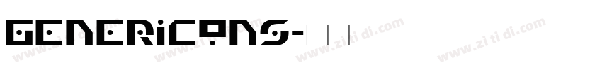 Genericons字体转换