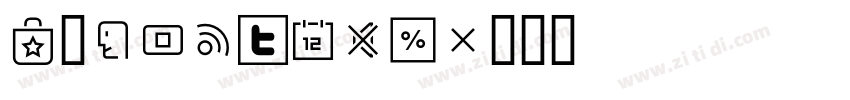 T和FALOWER字体转换