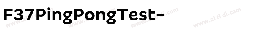 F37PingPongTest字体转换
