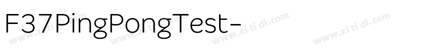 F37PingPongTest字体转换