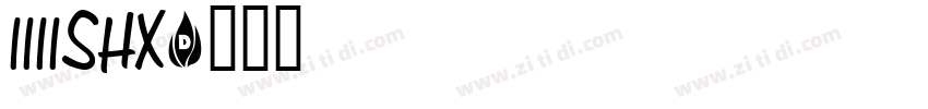 1111SHX字体转换
