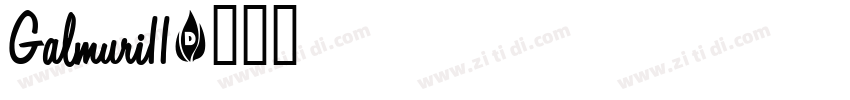 Galmuri11字体转换