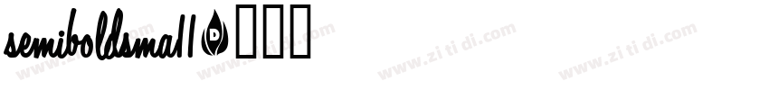 semiboldsma11字体转换