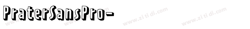 PraterSansPro字体转换 PraterSansPro字体转换