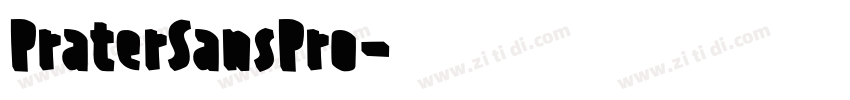 PraterSansPro字体转换 PraterSansPro字体转换
