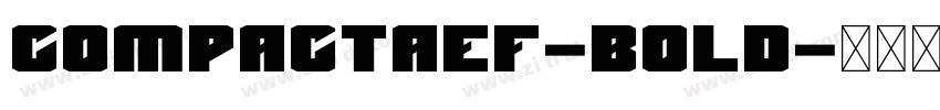 CompactaEF-Bold字体转换