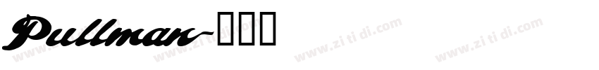Pullman字体转换