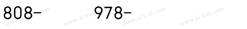 808-CAI978-常规(TrueTy字体转换