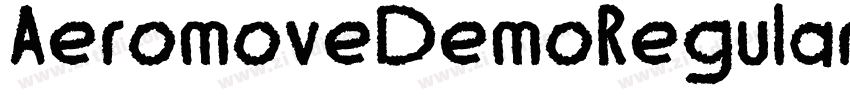 AeromoveDemoRegular字体转换