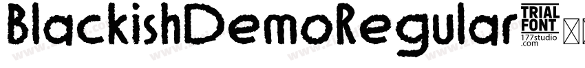 BlackishDemoRegular字体转换