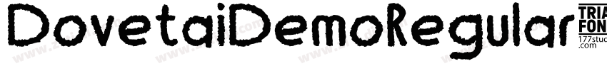 DovetaiDemoRegular字体转换 DovetaiDemoRegular字体转换