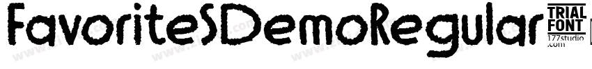 FavoriteSDemoRegular字体转换