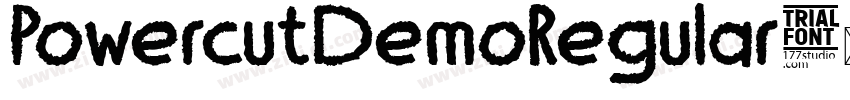 PowercutDemoRegular字体转换