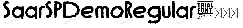 SaarSPDemoRegular字体转换 SaarSPDemoRegular字体转换