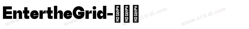 EntertheGrid字体转换