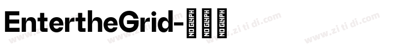 EntertheGrid字体转换