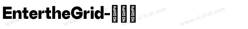 EntertheGrid字体转换