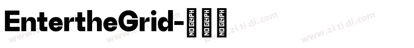 EntertheGrid字体转换