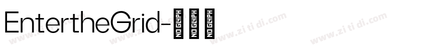 EntertheGrid字体转换