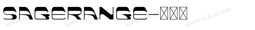 Sagerange字体转换