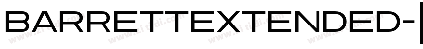 BarrettExtended字体转换