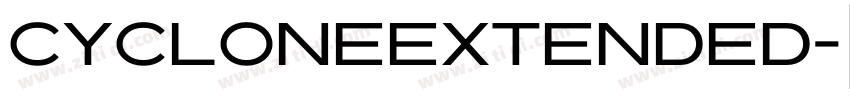 CycloneExtended字体转换