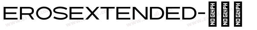 ErosExtended字体转换