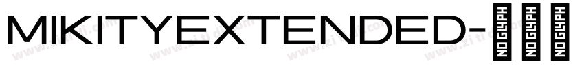 MikityExtended字体转换