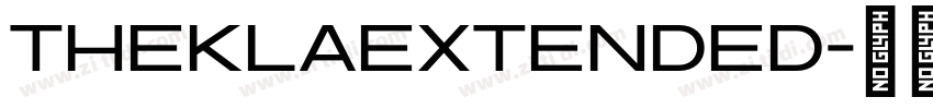 TheklaExtended字体转换