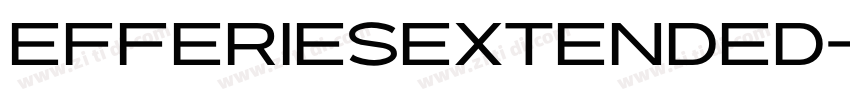 efferiesExtended字体转换