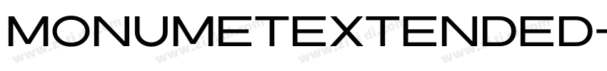 monumetExtended字体转换